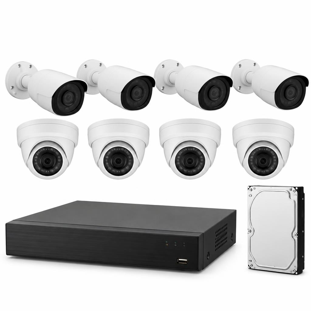 Society / Building — 16 Camera Setup — सीसीटीव्ही कॅटलॉग